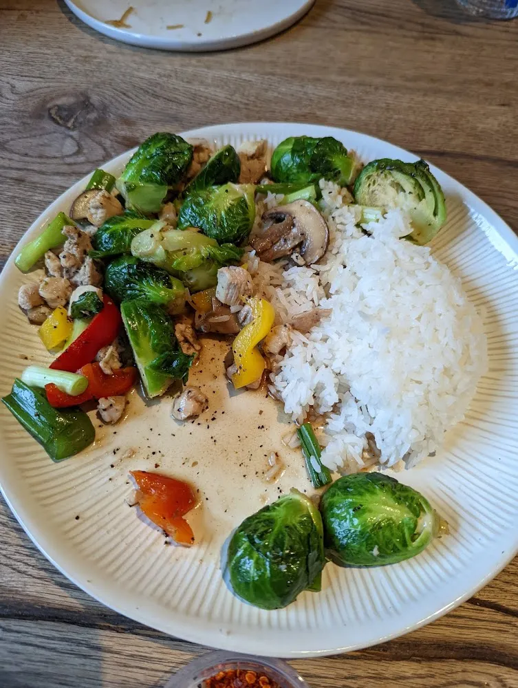 Brussel Sprout Stir Fry